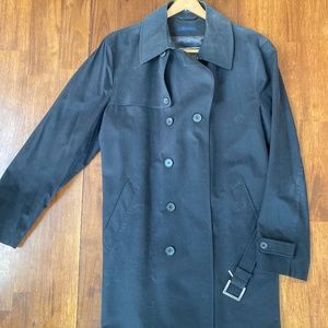 Material London mens blue trench coat (large)